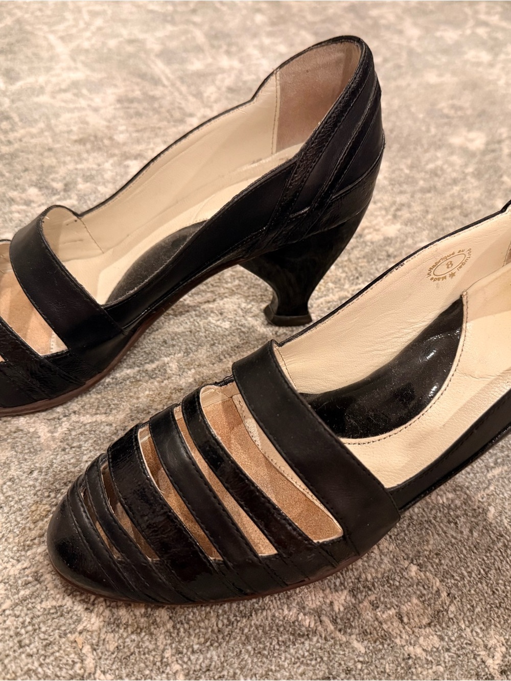 John Fluevog Classic Black Women's Heels